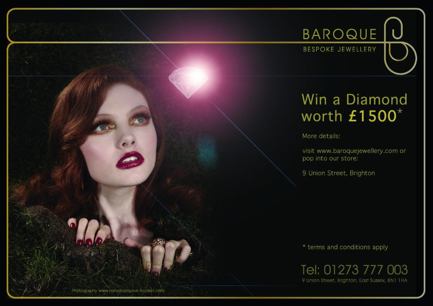 Win a Diamond competition Baroque Jewellery Win a Diamond Competition - see www.baroquejewellery.com for details