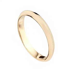 18ct Rose Gold Coco Fine Wedding Band