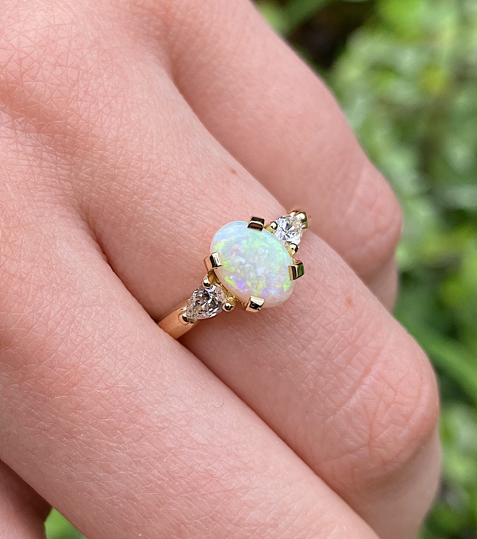 Opal trilogy ring hotsell