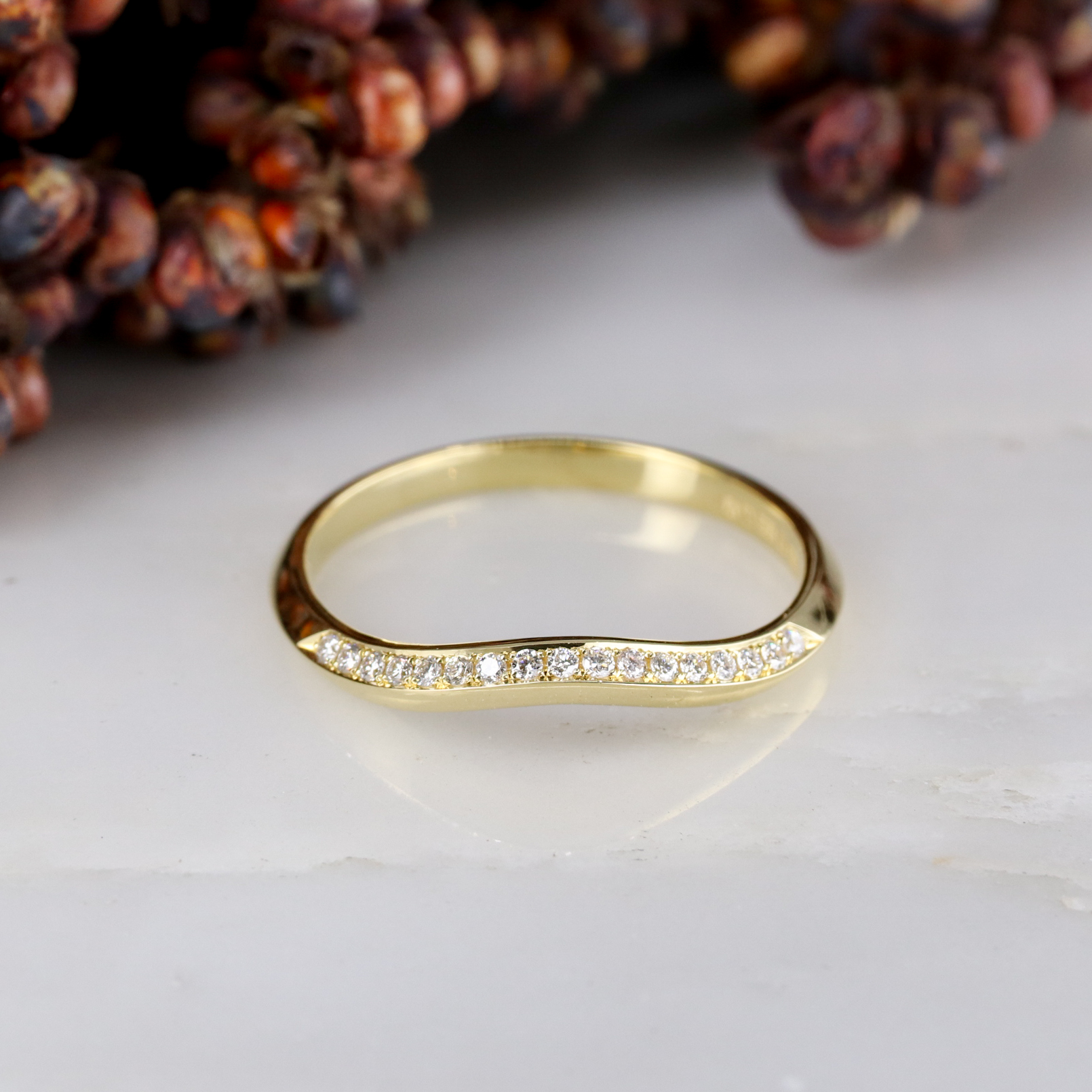 18ct online wedding band