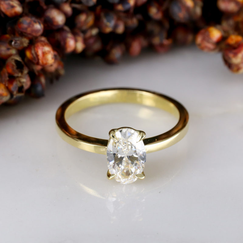 Rise - 18Y lab diamond solitiare - EXPORT-1 Rise - 18Y lab diamond solitiare - EXPORT-1