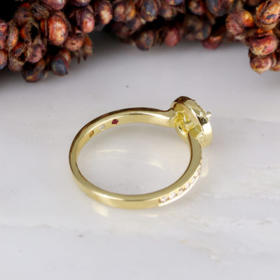 Hidden birthstones - ruby diamond and citrene Hidden birthstones - ruby diamond and citrene