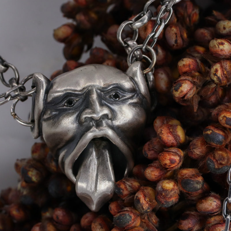 Silver Gargoyle pendant